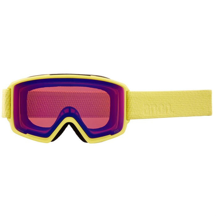 Anon M3 Goggles & Spare Lens Mens 2022 Lemon / Perceive Sunny Onyx Lens