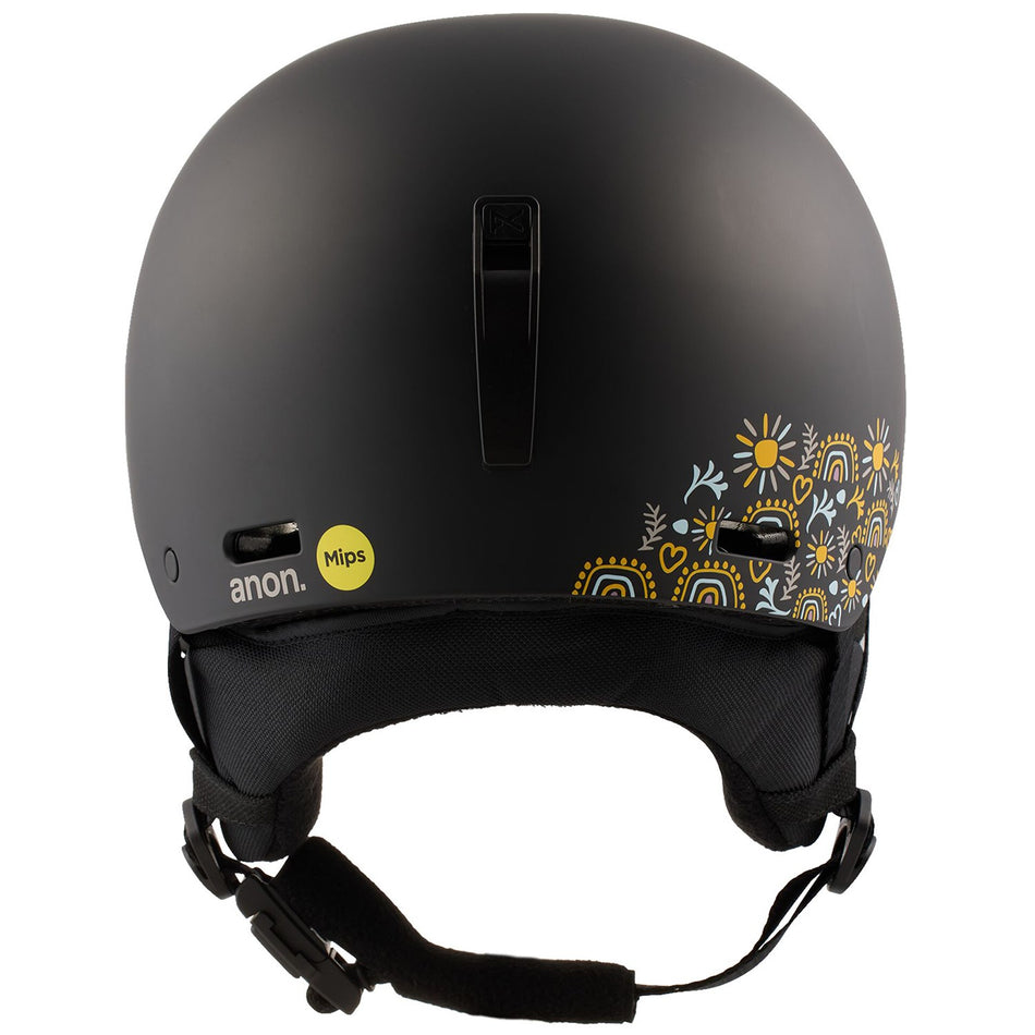 Anon Rime 3 Kids Helmet 2023 Magical Black