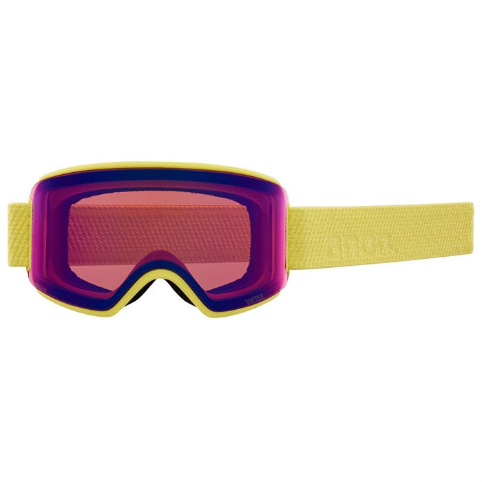 Anon WM3 Goggles MFI Face Mask & Spare Lens Womens Womens 2022 Lemon / Perceive Sunny Onyx Lens