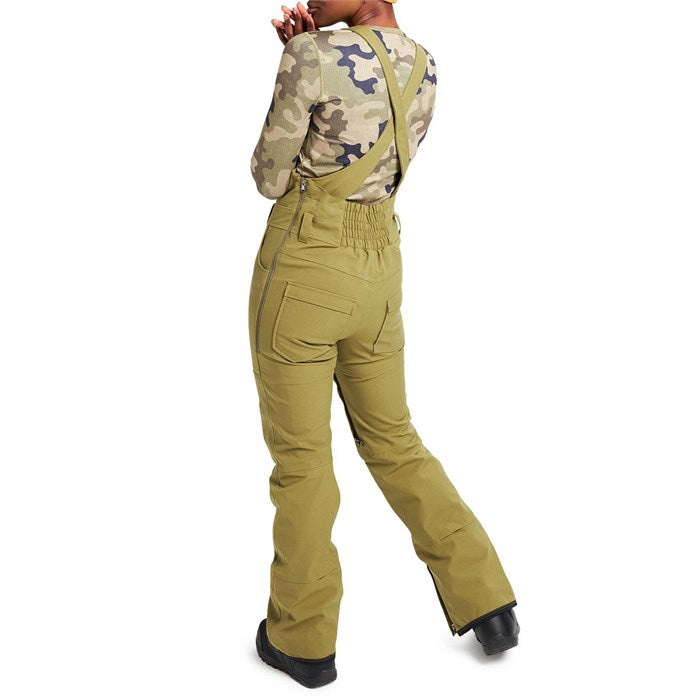 Burton Avalon Womens Bib Pants Martini Olive