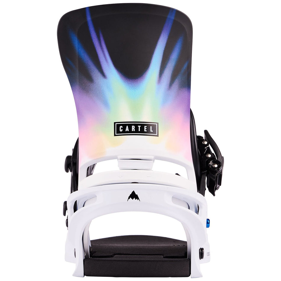 Burton Cartel Mens Snowboard Bindings White / Cloud Burst