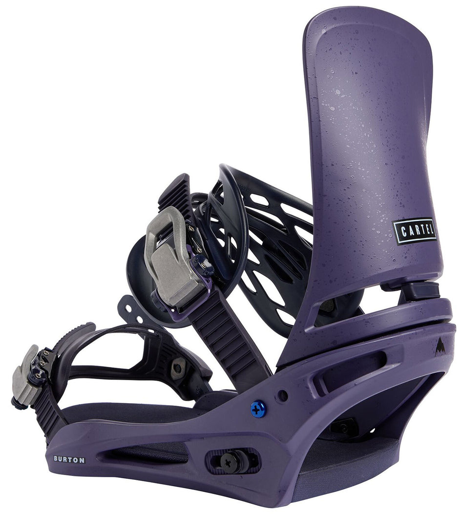 Burton Cartel Mens Snowboard Bindings Violet Halo