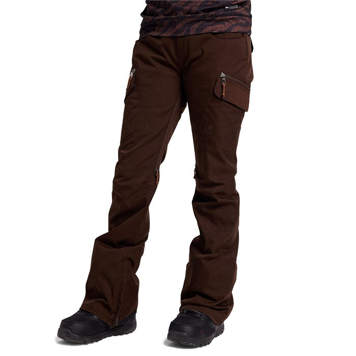 Burton Gloria Womens Pants Seal Brown