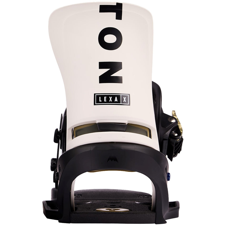 Burton Lexa X EST Womens Snowboard Bindings Black / Stout White / Logo