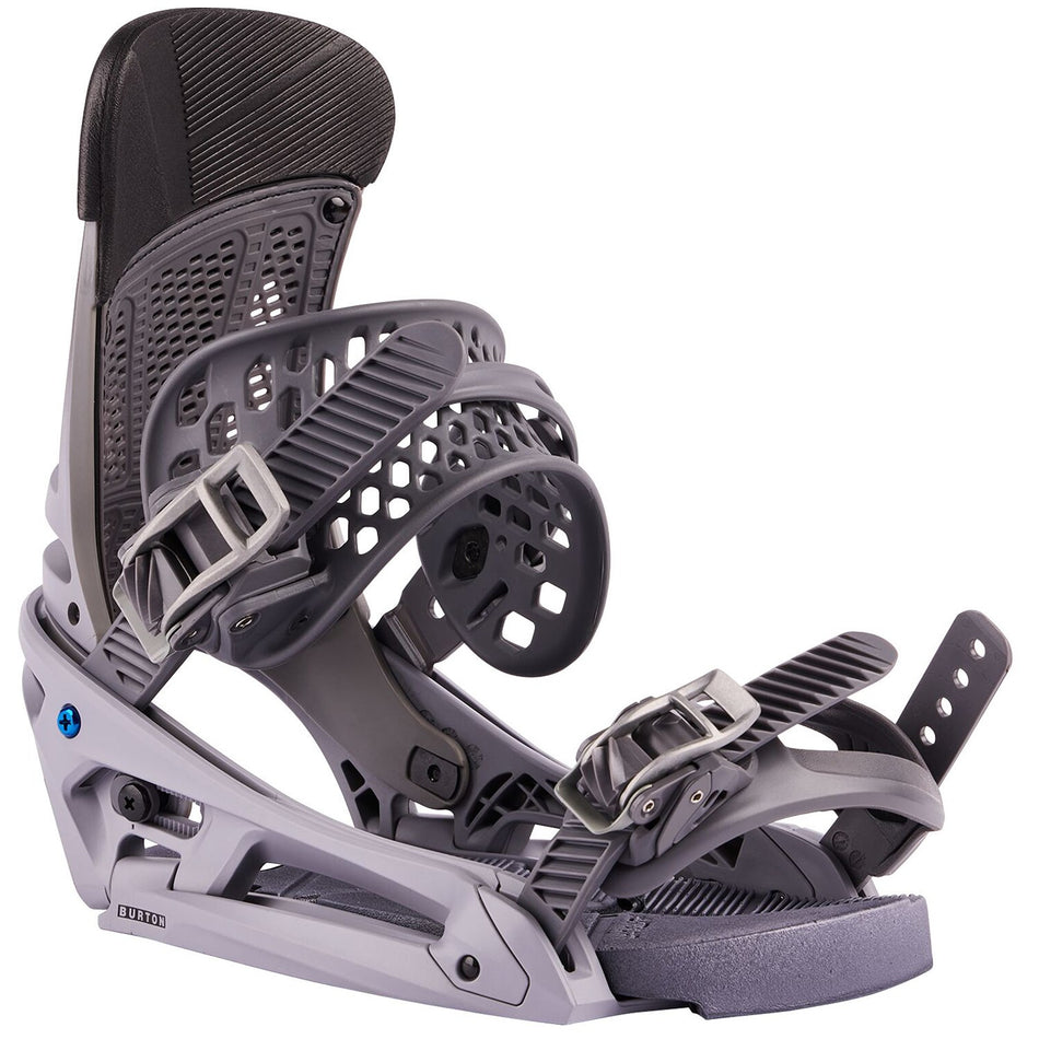 Burton Malavita EST Mens Snowboard Bindings Grey Fade