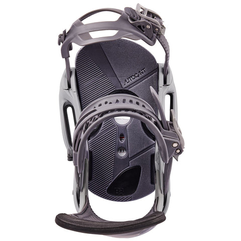 Burton Malavita EST Mens Snowboard Bindings Grey Fade Elevation107