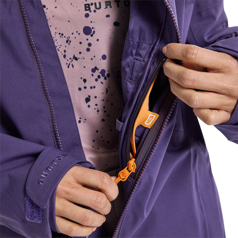 Burton purple ski jacket hot sale