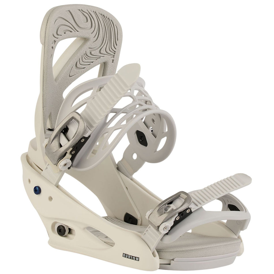 Burton Scribe Womens Snowboard Bindings Stout White