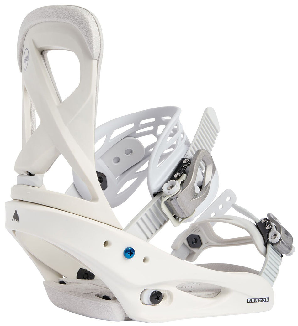 Burton Scribe Womens Snowboard Bindings Stout White