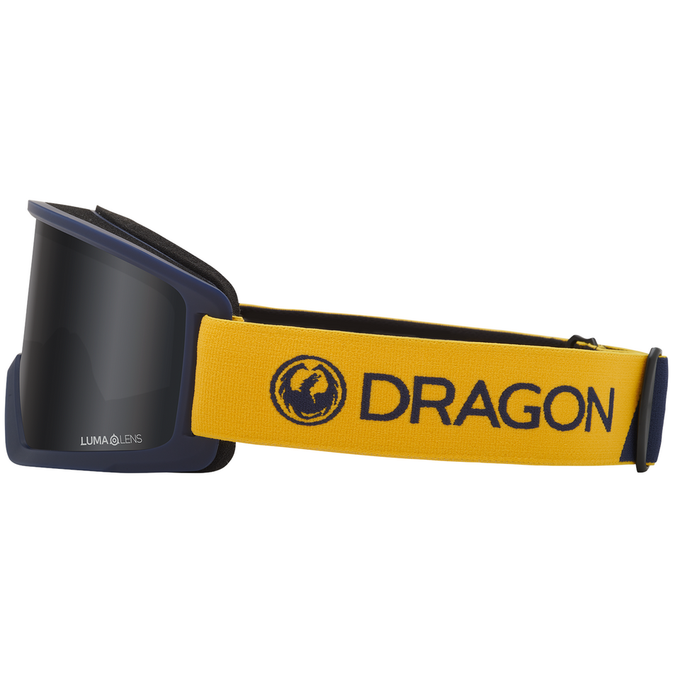 Dragon DX3 OTG Snow Goggles 2024 Block Shadow / Lumalens Dark Smoke