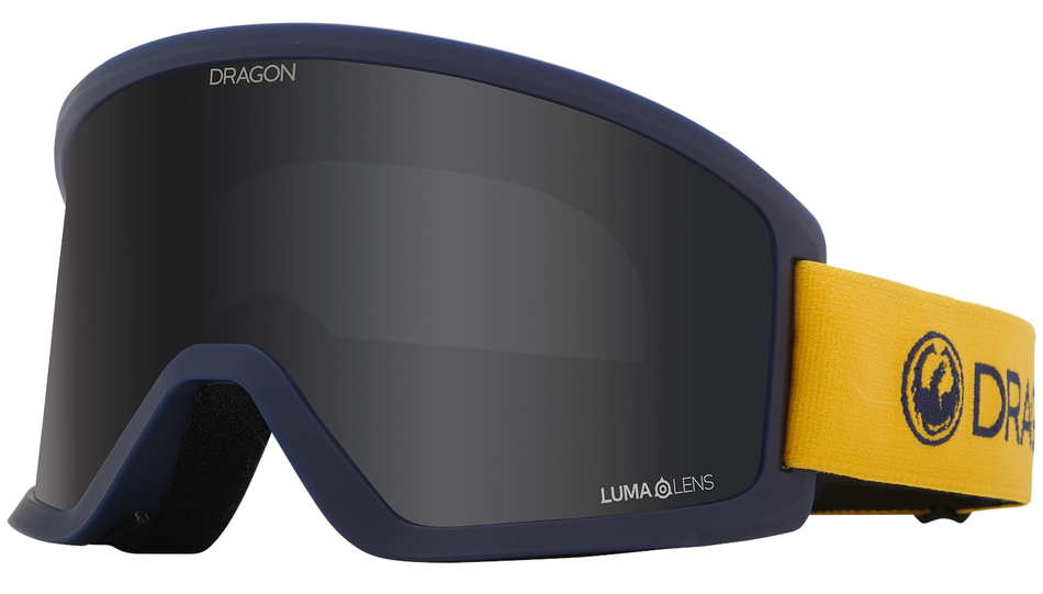 Dragon DX3 OTG Snow Goggles 2024 Block Shadow / Lumalens Dark Smoke