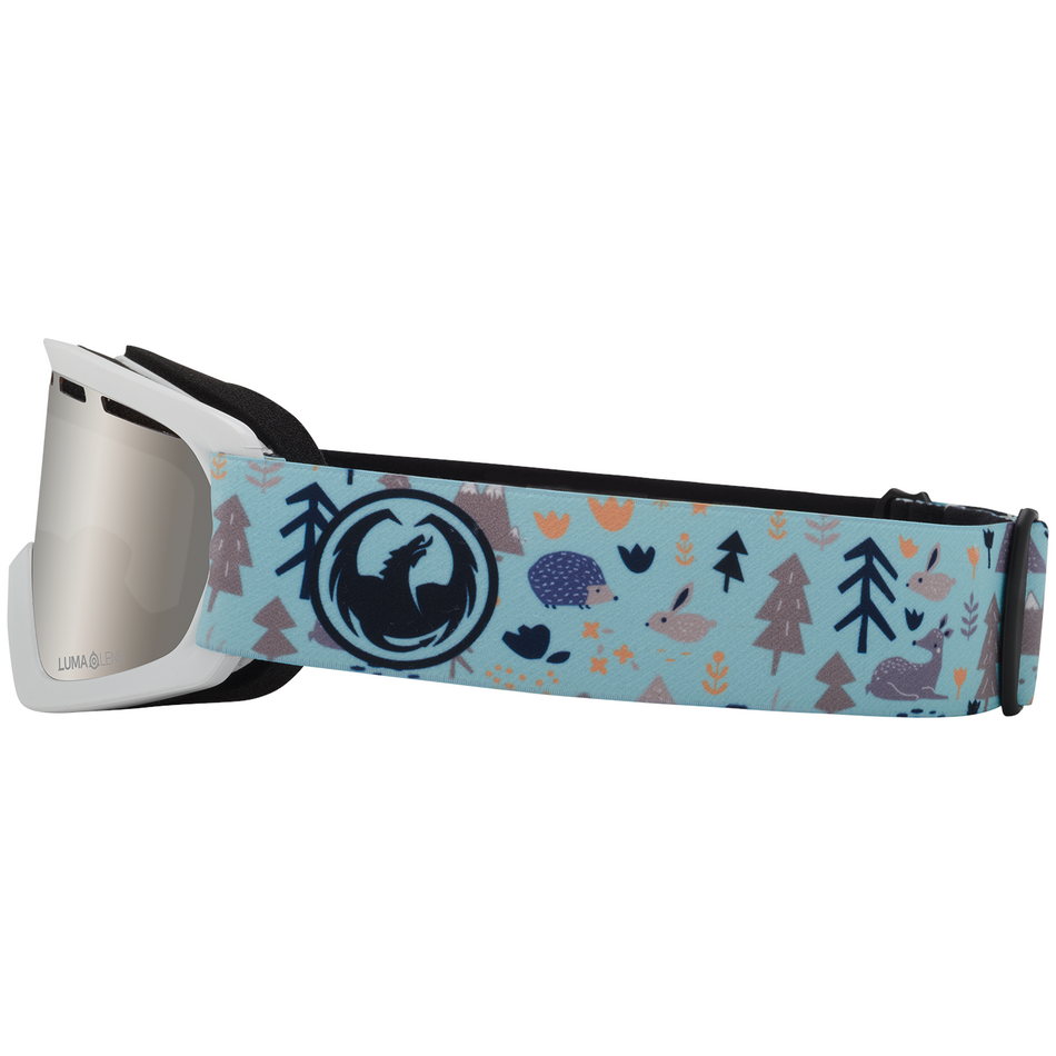 Dragon Lil D Snow Goggles 2024 Forest Friends / Lumalens Silver Ion