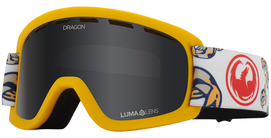 Dragon Lil D Snow Goggles 2024 Lil Koi / Lumalens Dark Smoke