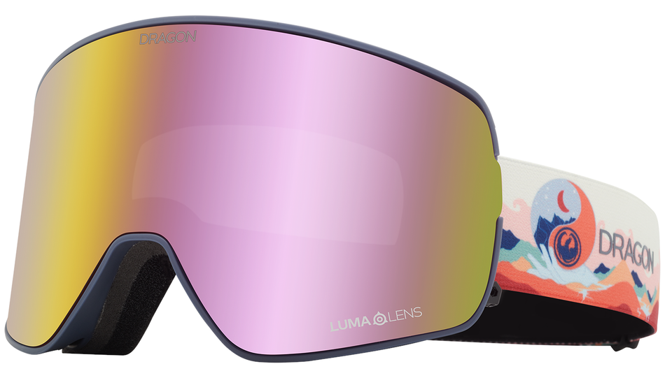 Dragon NFX2 Snow Goggles 2024 Kimmy Fasani Sig 23 / Lumalens Pink Ion + Lumalens Dark Smoke