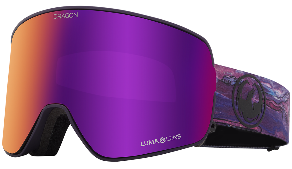 Dragon NFX2 Snow Goggles 2024 Chris Benchetler Sig 23 / Lumalens Purple Ion + Lumalens Amber