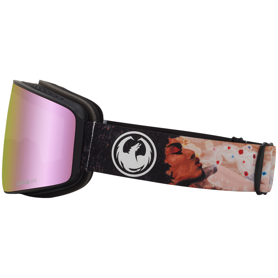 Dragon PXV Snow Goggles 2024 Dennis Ranalter Sig 23 / Lumalens Pink Ion + Lumalens Dark Smoke