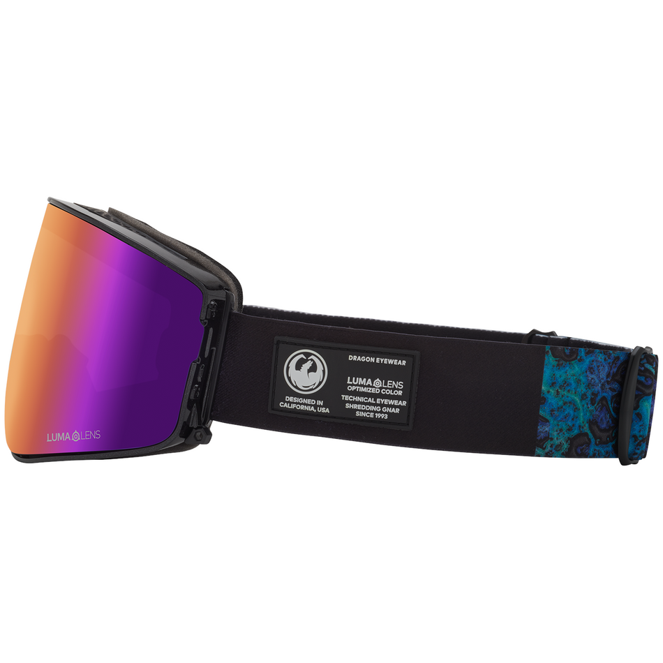 Dragon PXV2 Snow Goggles 2024 Black Pearl / Lumalens Purple Ion + Lumalens Amber