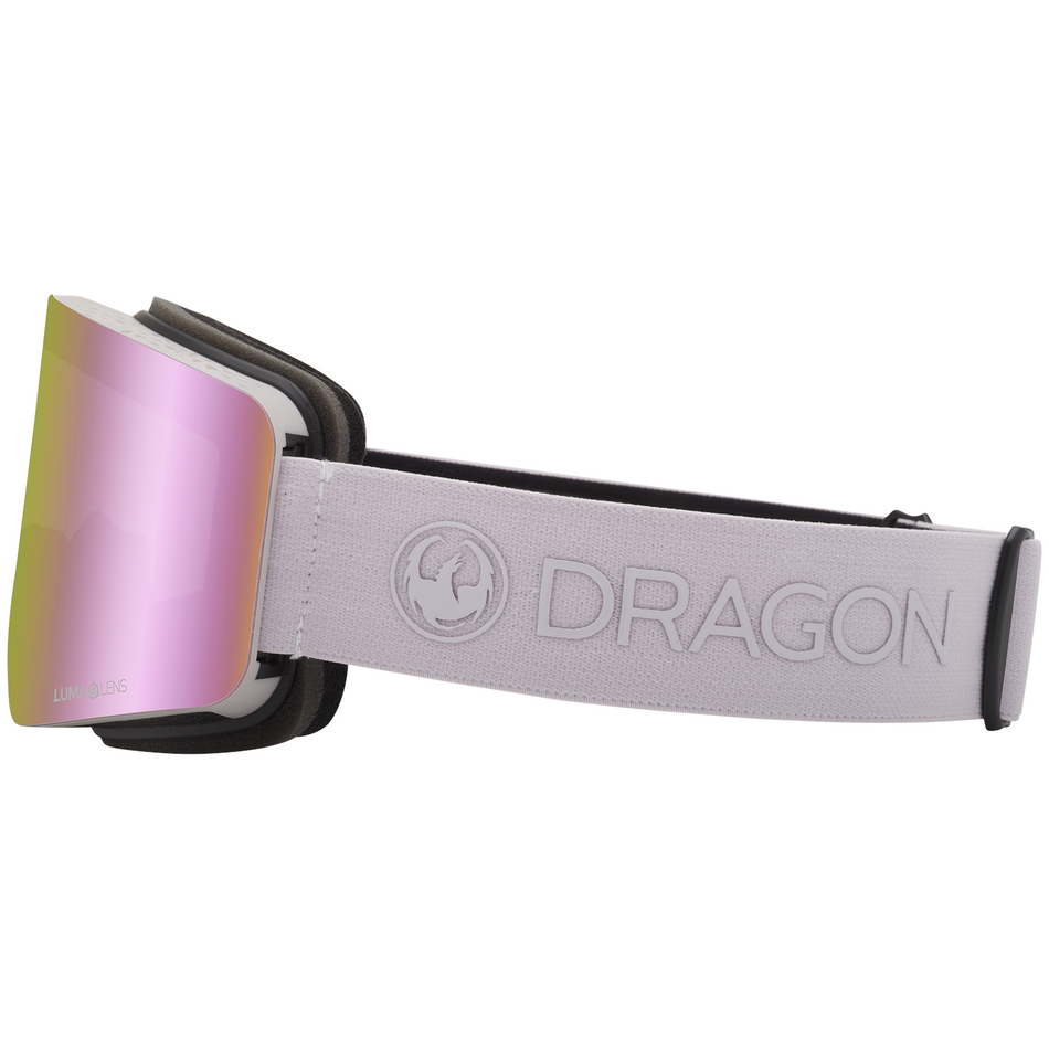 Dragon R1 OTG Snow Goggles 2024 Lilac / Lumalens Pink Ion + Lumalens Dark Smoke