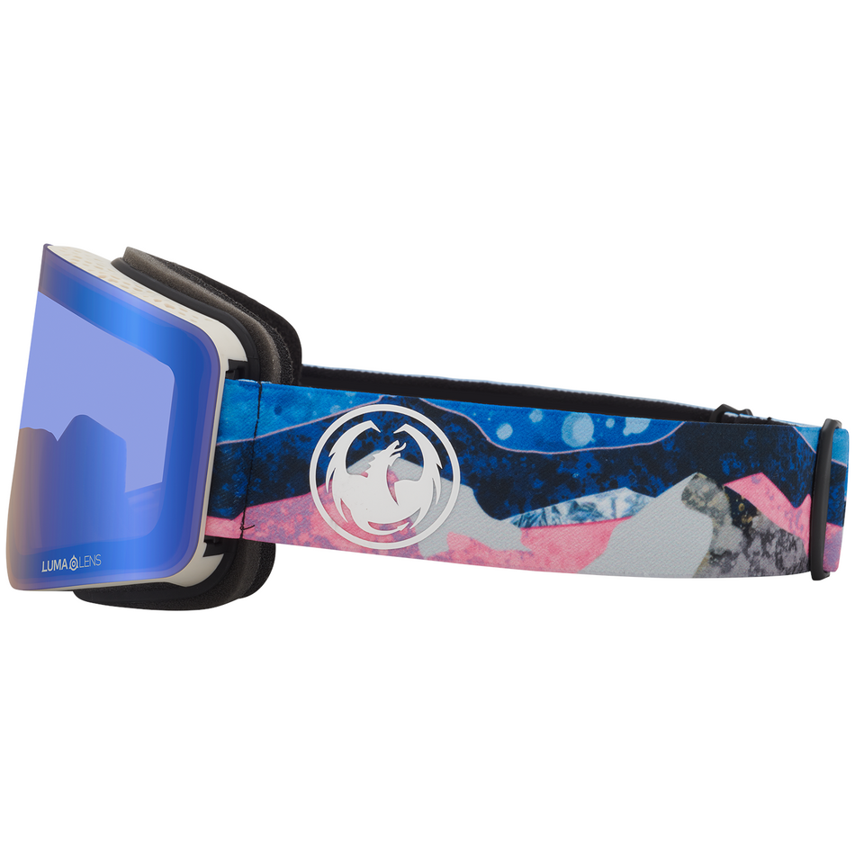 Dragon R1 OTG Snow Goggles 2024 Mountain Bliss / Lumalens Flash Blue + Lumalens Dark Smoke