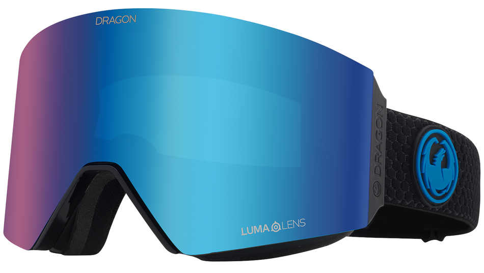 Dragon RVX MAG OTG Snow Goggles 2024 Split / Lumalens Blue Ion + Lumalens Amber