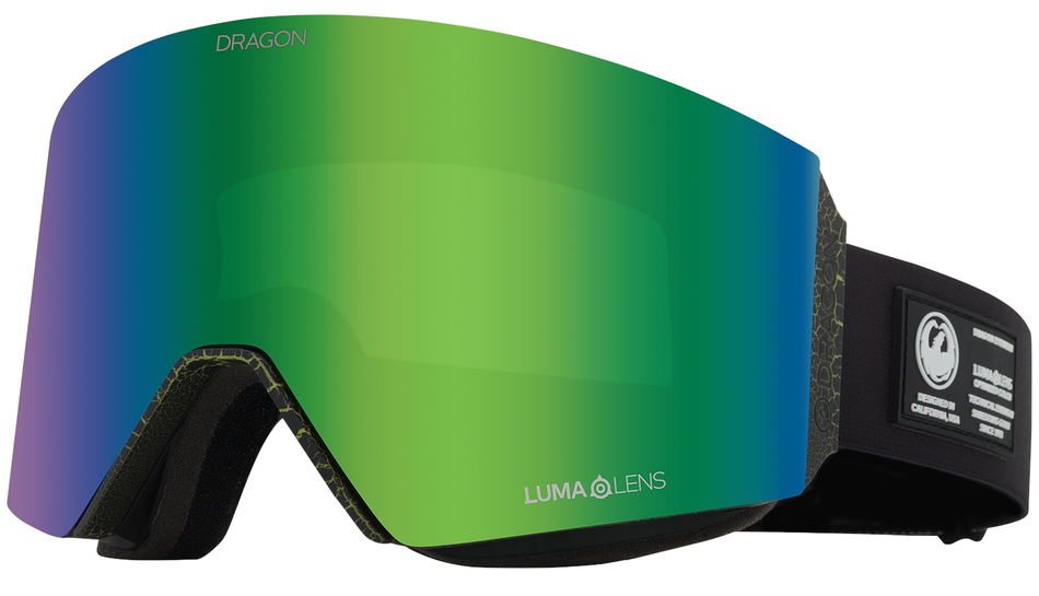 Dragon RVX MAG OTG Snow Goggles 2024 Lichen / Lumalens Green Ion + Lumalens Amber