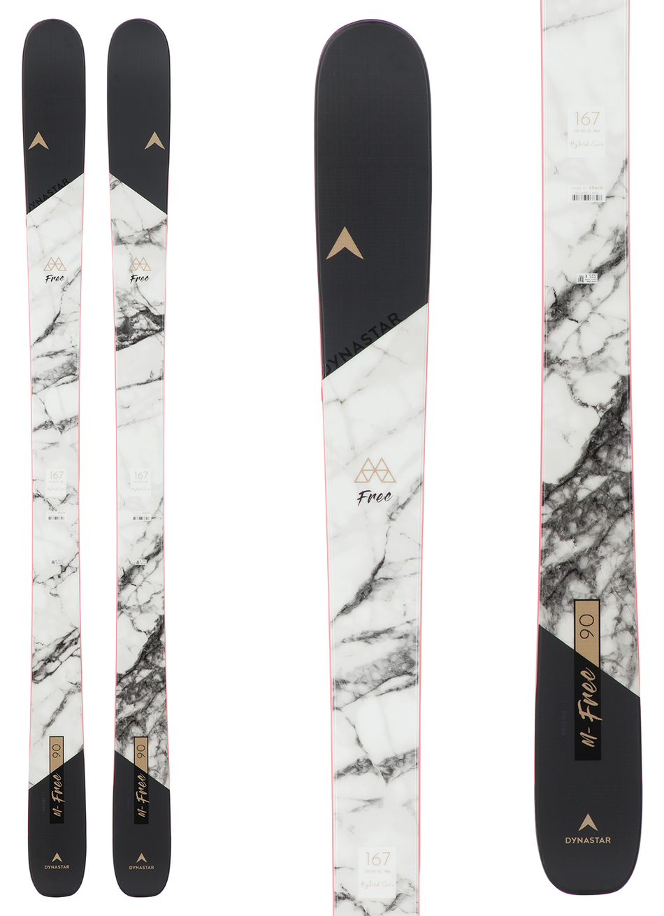 Dynastar M-Free 90 Mens Snow Skis + Express 11 GW B93 Bindings