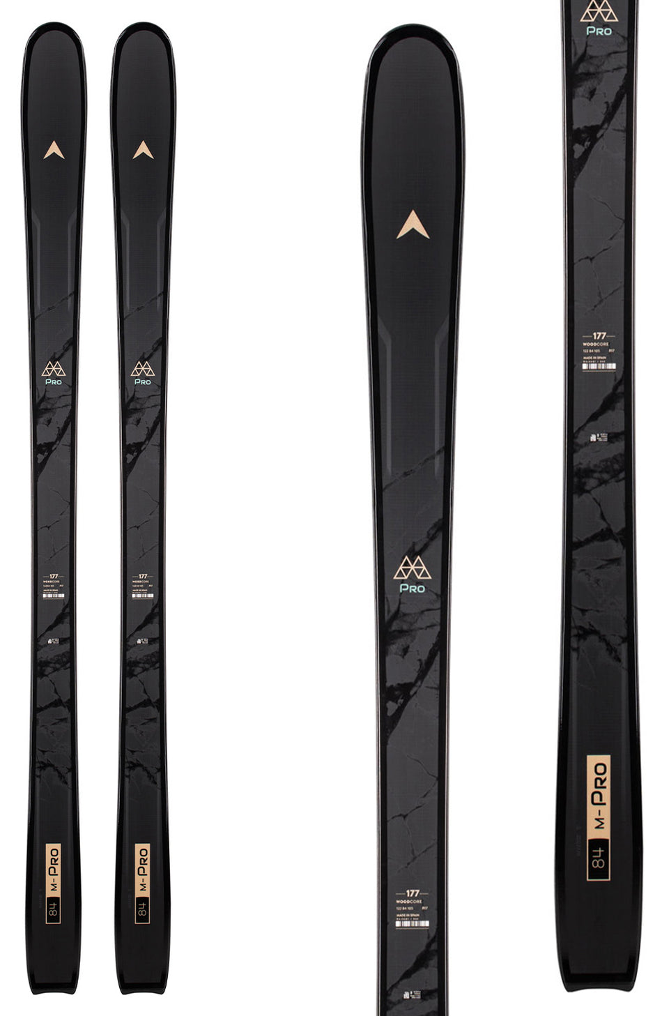 Dynastar M-Pro 84 Mens Snow Skis + Look NX12 GW B90 Bindings