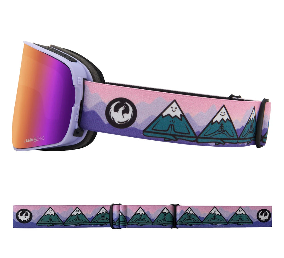 Dragon NFX2 Snow Goggles 2022 Kimmy Fasani / Lumalens Purple Ion + Spare Lens