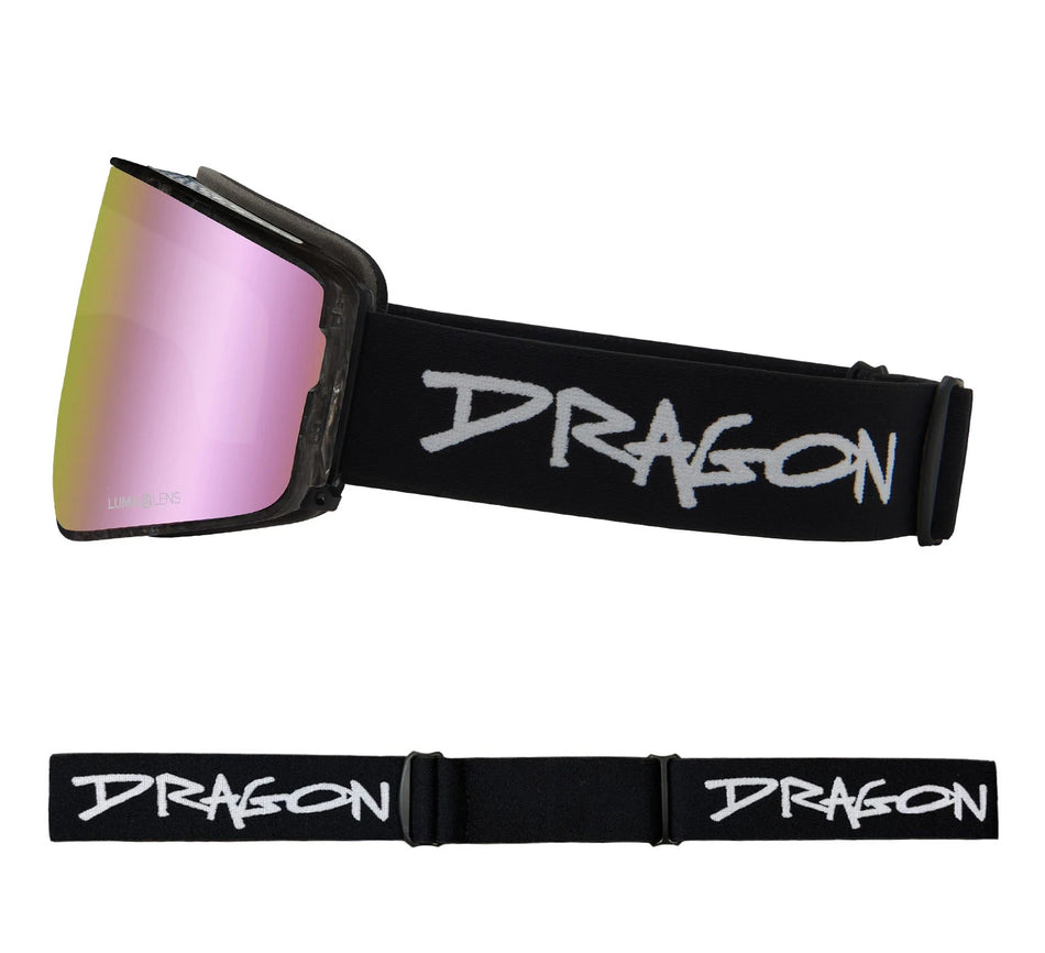 Dragon PXV2 Snow Goggles 2022 Sketchy / Lumalens Pink Ion + Spare Lens