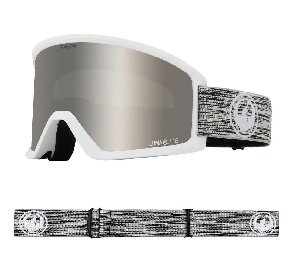 Dragon DX3 OTG Snow Goggles 2024 Static / Lumalens Silver Ion