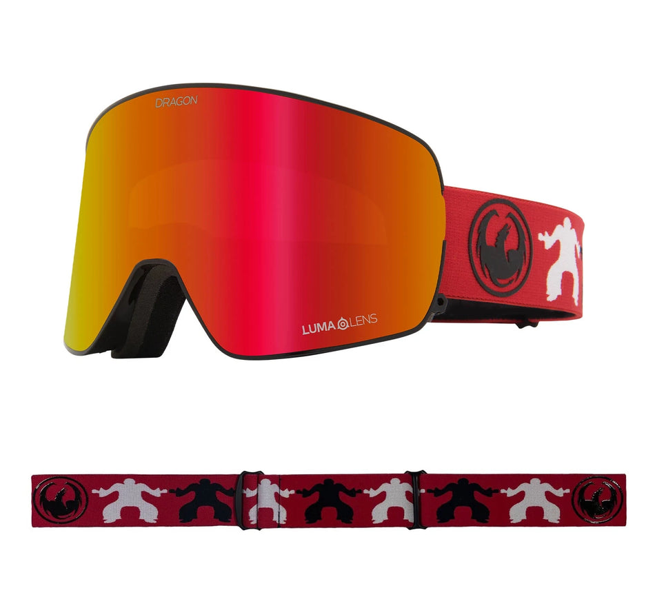 Dragon NFX2 Snow Goggles 2022 Forest Bailey / Lumalens Red Ion + Spare Lens