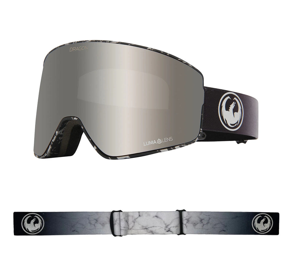 Dragon PXV2 Snow Goggles 2022 Quartz / Lumalens Silver Ion + Spare Lens