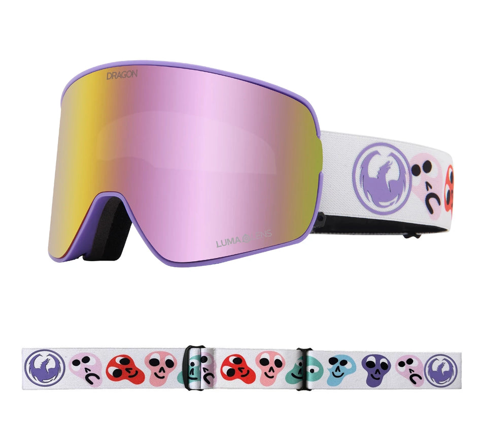 Dragon NFX2 Snow Goggles 2022 Danny Davis / Lumalens Pink Ion + Spare Lens