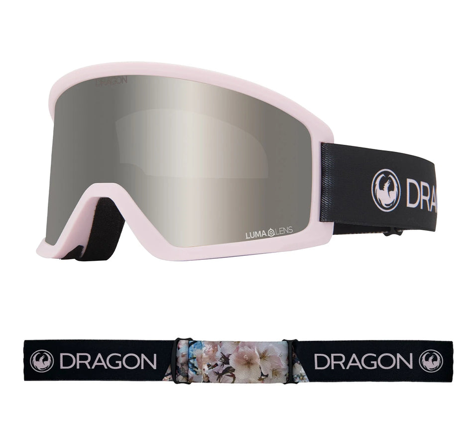 Dragon DX3 OTG Snow Goggles 2024 Sakura / Lumalens Silver Ion