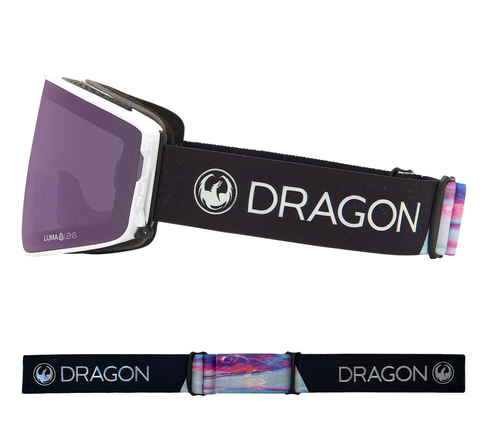 Dragon PXV2 Snow Goggles 2022 Pearl / Lumalens Violet Ion + Spare Lens