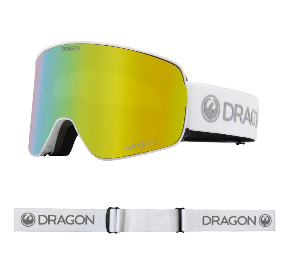 Dragon NFX2 Snow Goggles 2022 Carrara / Lumalens Gold Ion + Spare Lens