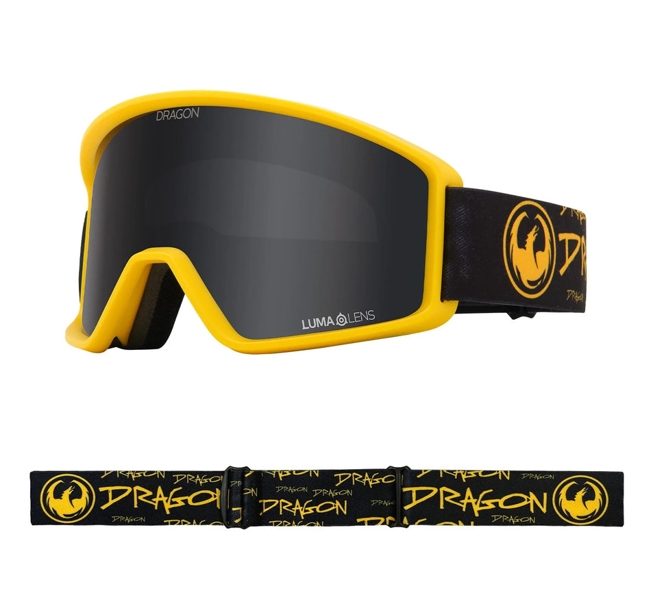 Dragon DXT OTG Snow Goggles 2024 Block / Lumalens Dark Smoke