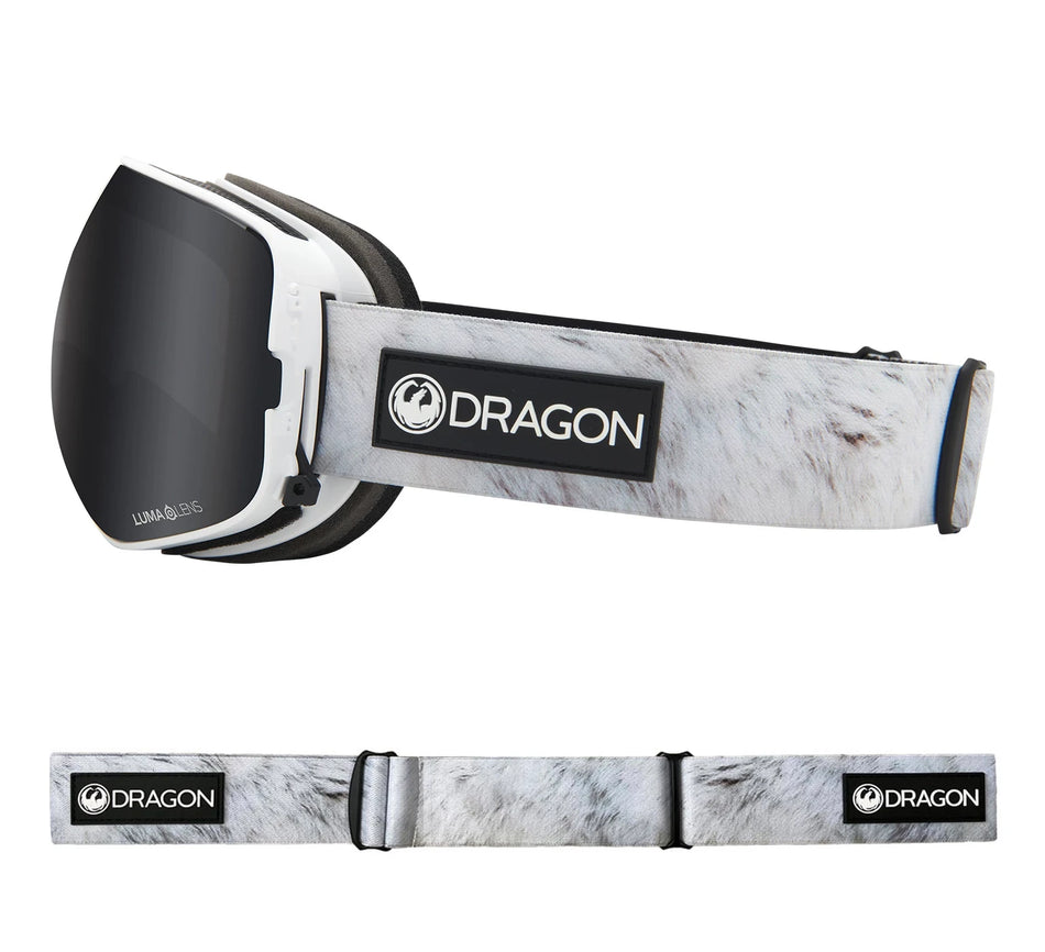 Dragon X2S Snow Goggles 2022 Winter Hare / Lumalens Dark Smoke + Spare Lens