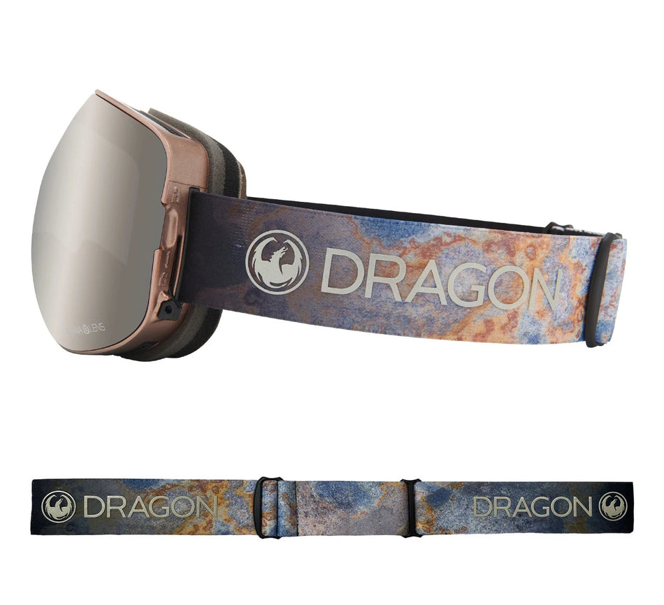 Dragon X2 Snow Goggles 2022 Slate / Lumalens Silver Ion + Spare Lens