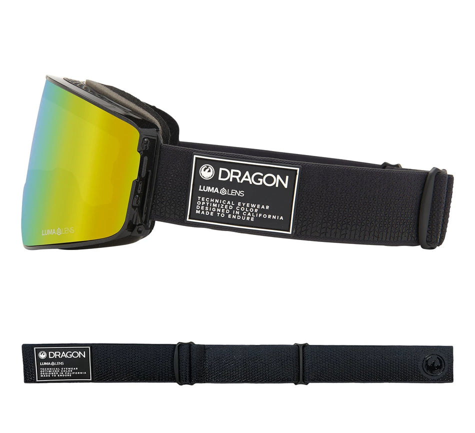 Dragon PXV2 Snow Goggles 2022 Anthracite / Lumalens Gold Ion + Spare Lens