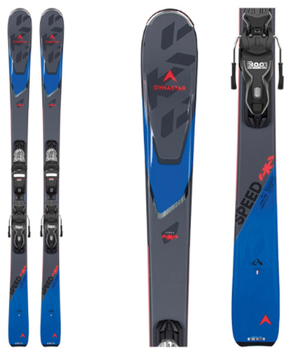 Dynastar Speed 4x4 363 Mens Snow Skis + Look Xpresss 11 B83 Bindings