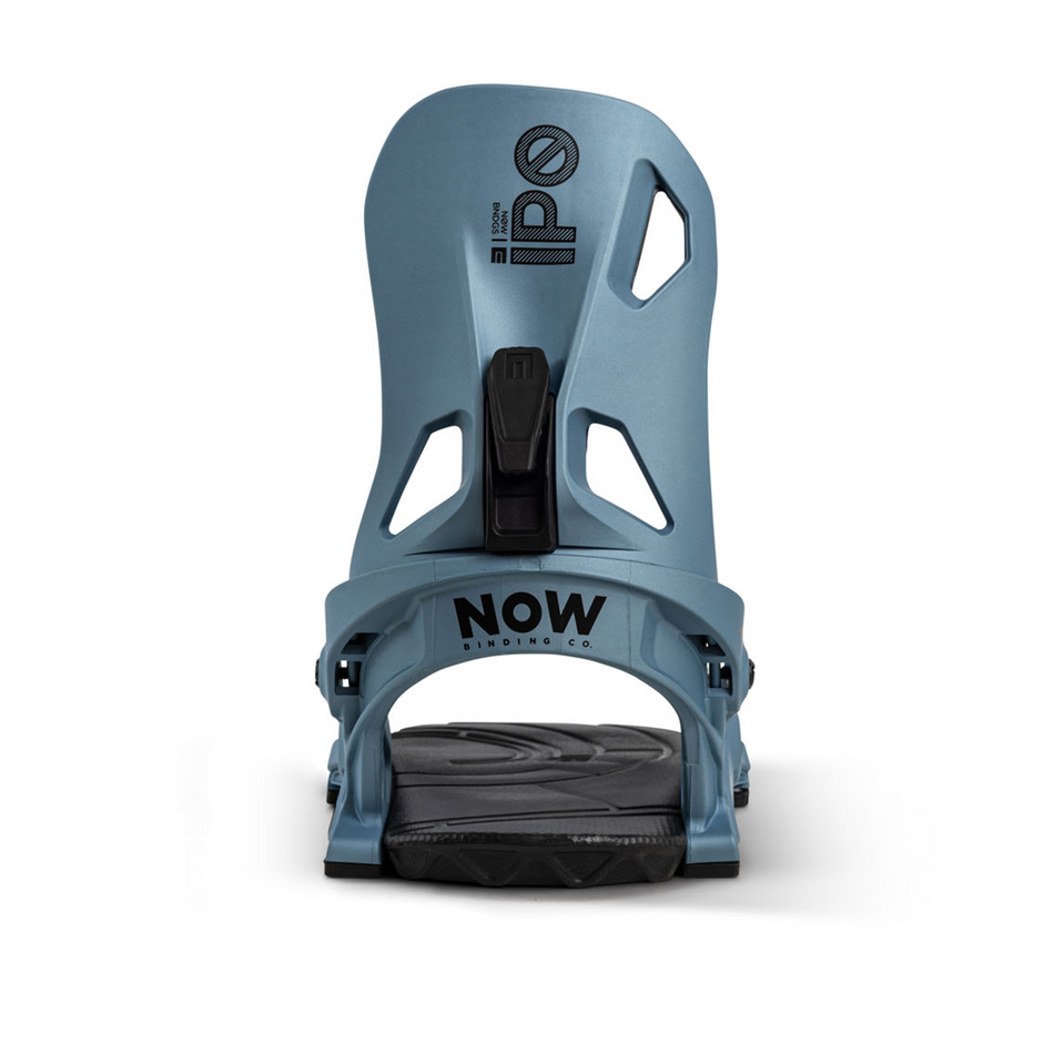 Now IPO Mens Snowboard Bindings Blue