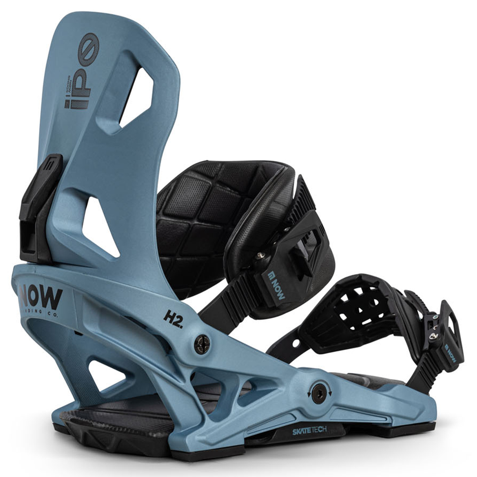 Now IPO Mens Snowboard Bindings Blue