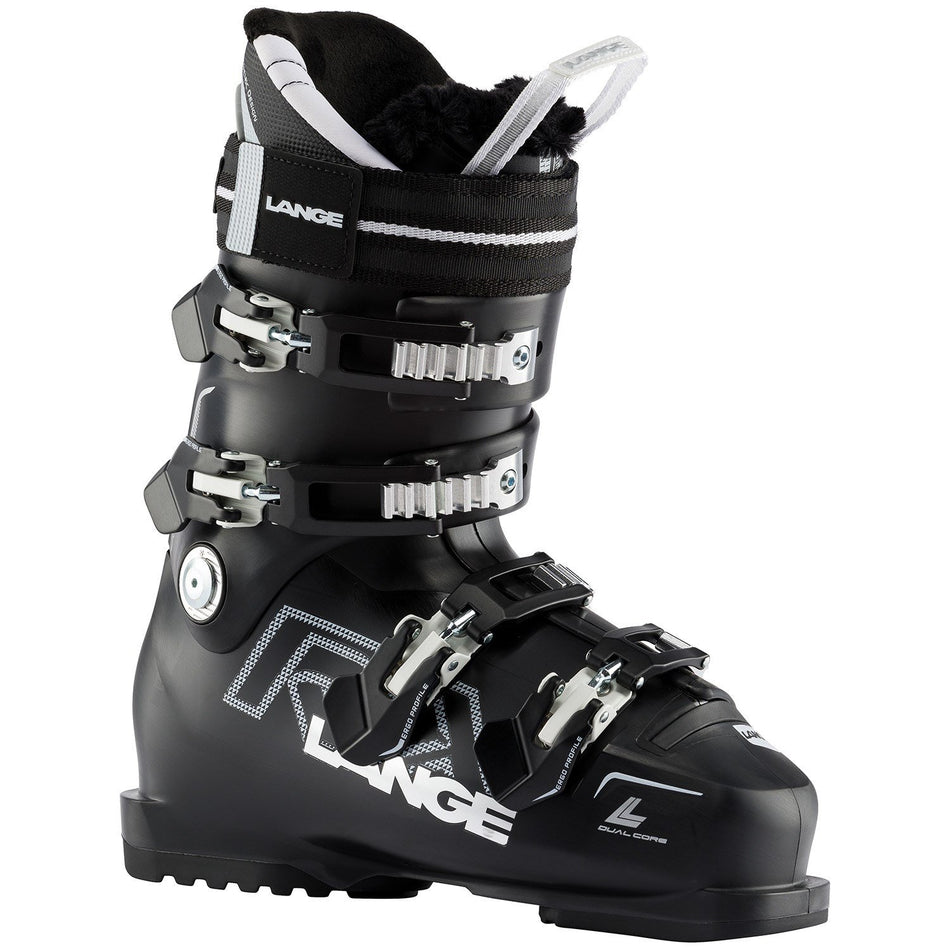 Lange RX 80 Ski Boots Womens Black / Pearl White