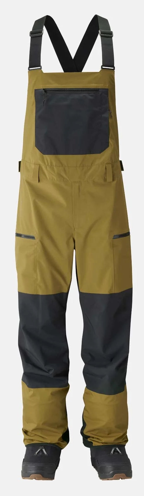 Jones Mountain Surf Bib Pants Mens Sierra Tan