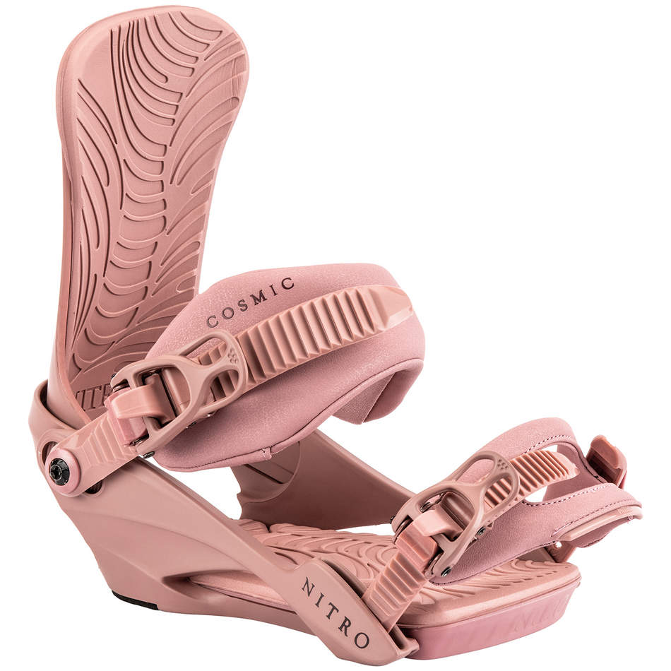 Nitro Cosmic Womens Snowboard Bindings Rose