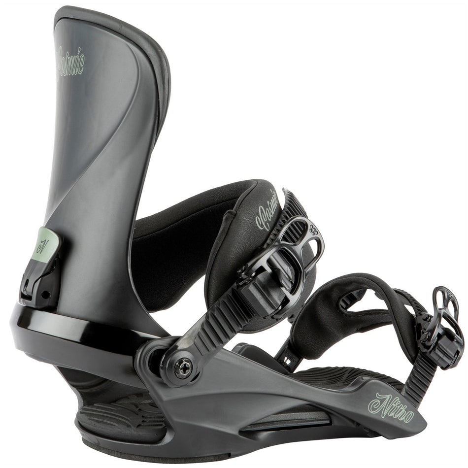 Nitro Cosmic Womens Snowboard Bindings Ultra Black