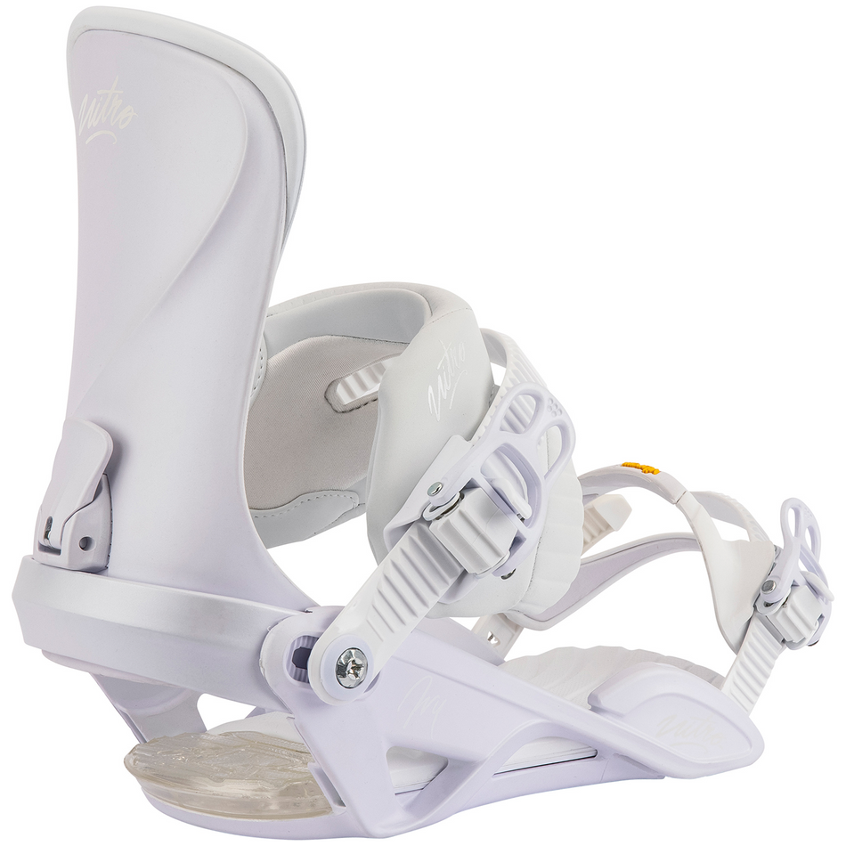 Nitro Ivy Womens Snowboard Bindings White Pearl