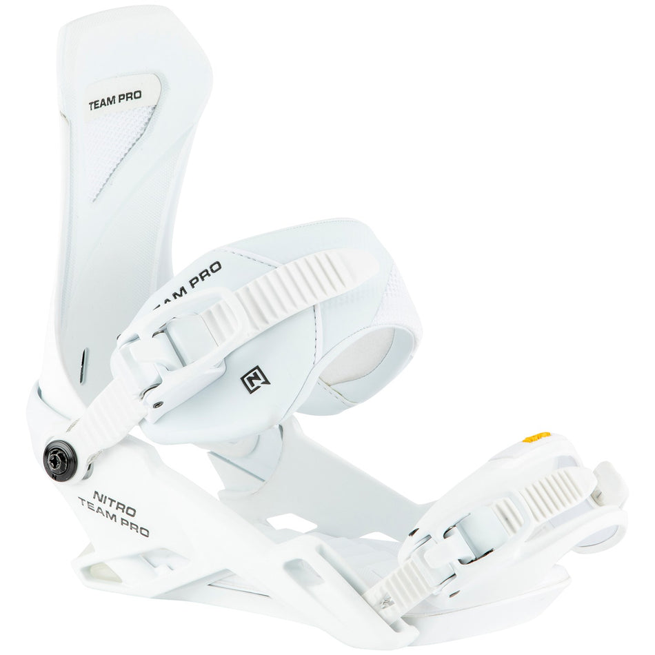 Nitro Team Pro Mens Snowboard Bindings White Shadow