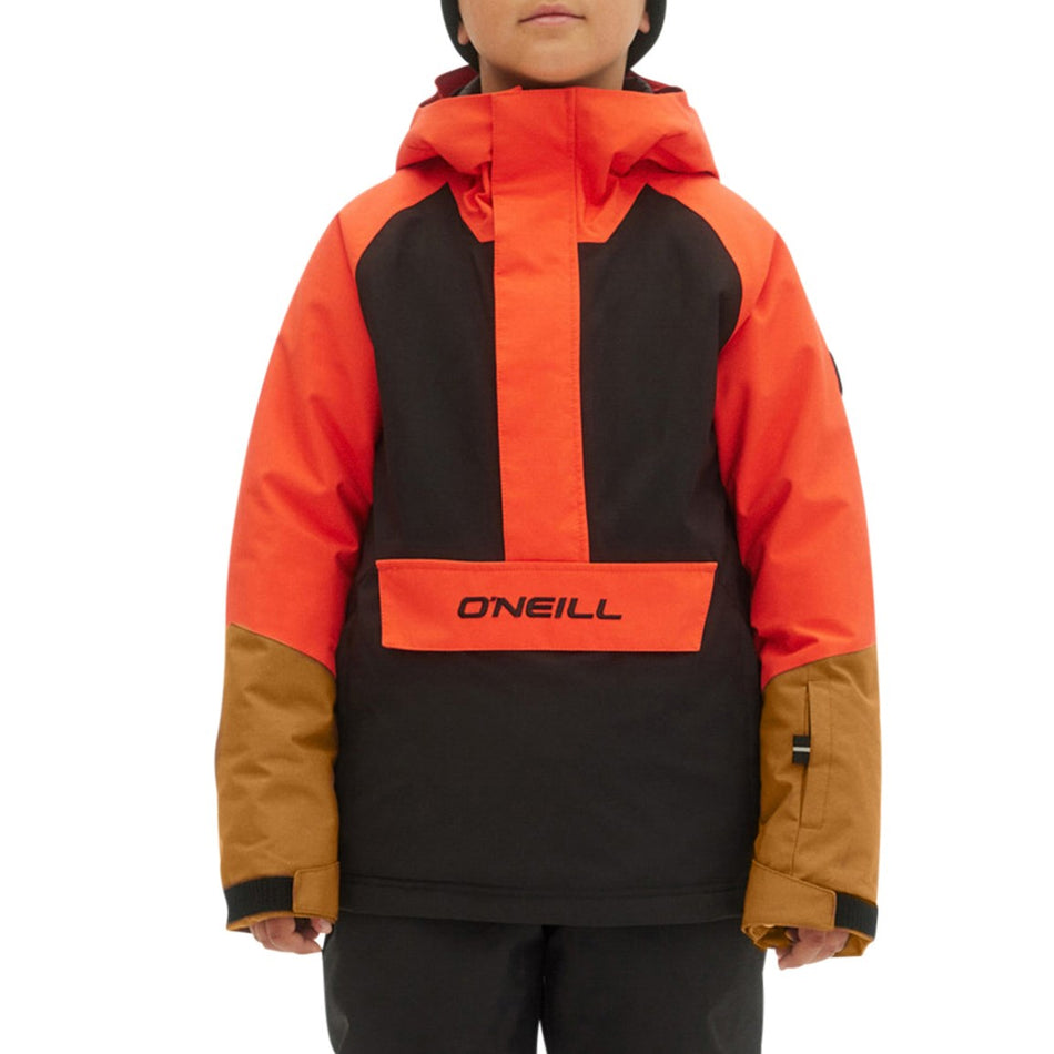 ONeill Anorak Boys Jacket Cherry Tomato